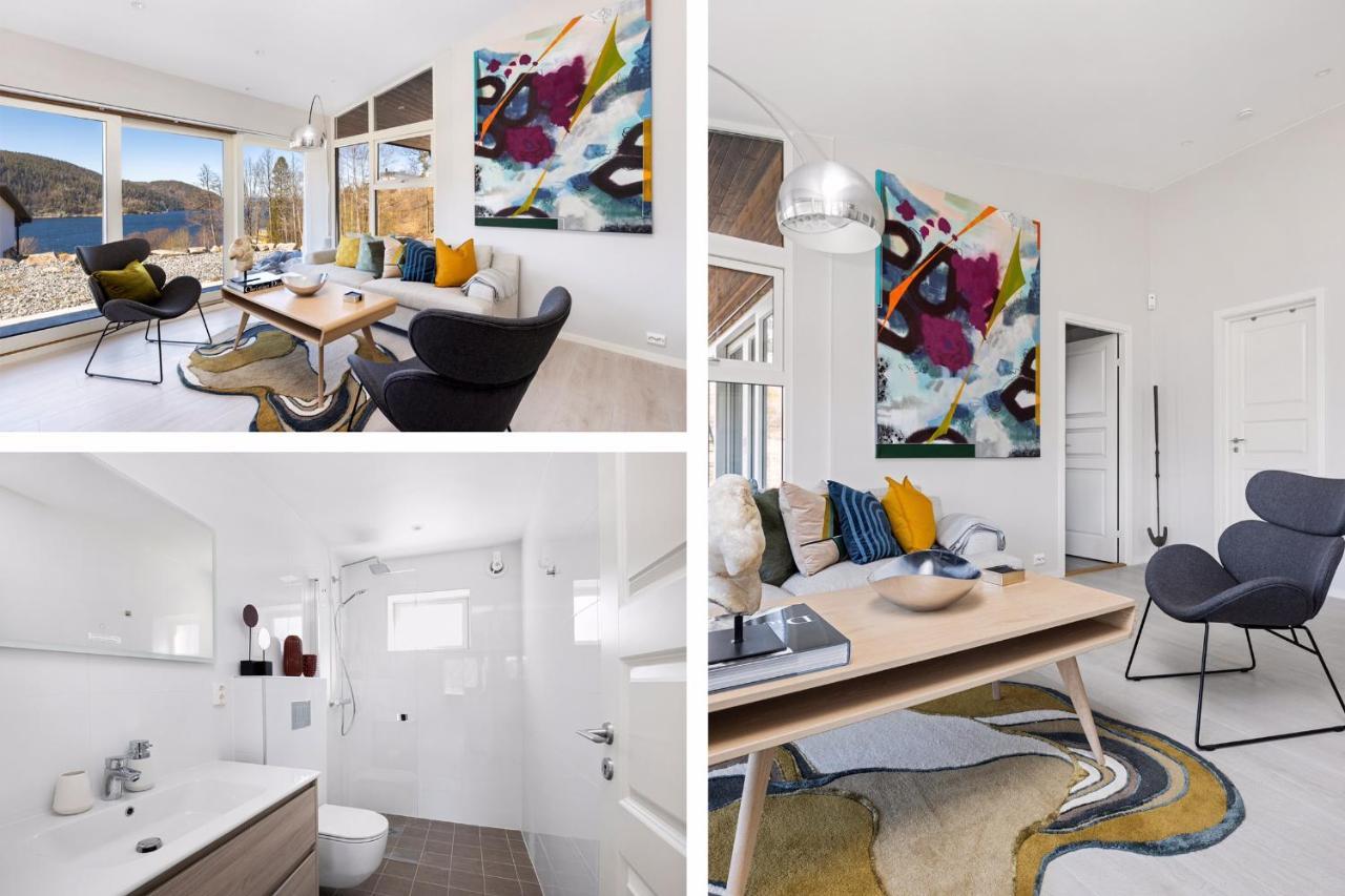 Funky Cabin With A Panoramic View Of The Oslofjord Nordre Frogn Экстерьер фото